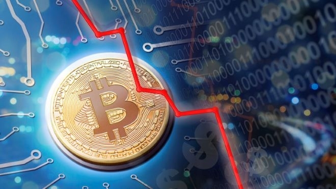 Биткойнът започна да поевтинява