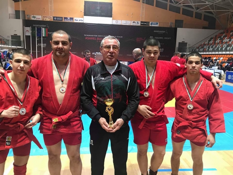 Изключителен успех за самбистите на Държавния лично-отборен шампионат за 2018