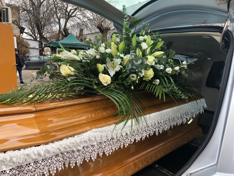 89 годишна баба от сръбския град Кикинда в северната част на