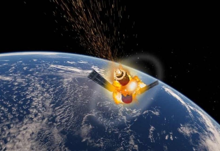 Китайската космическа станция Тянгун 1 изгоря в атмосферата над Тихия океан