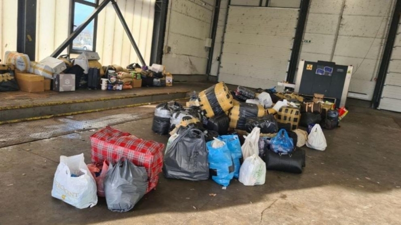 Митнически служители иззеха близо 4500 текстилни изделия ГКПП Капитан Петко