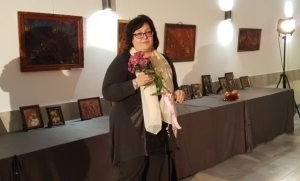 Изложба базар Цветя и дантели на Светла Дамяновска гл експерт Култура