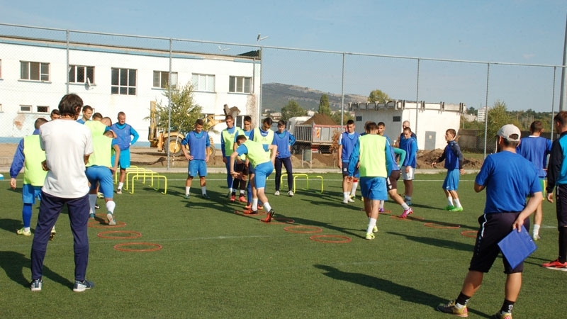 Открито занятие направи Светлан Кондев пред треньорите от школите на Монтана