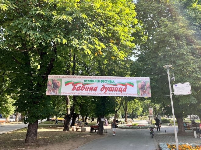 Днес 22 юни в Градската градина в Монтана при цветното