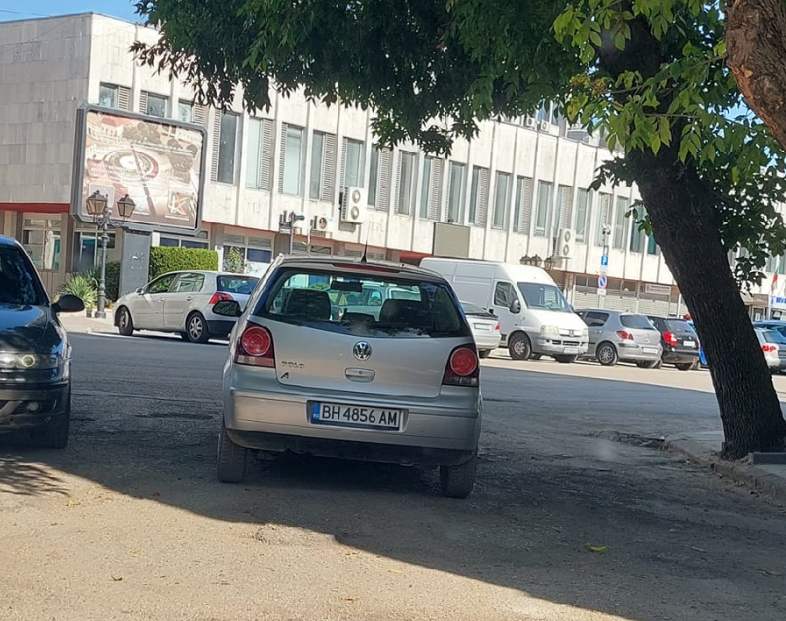 Арабин в пустиня! Видинчанин заряза колата си насред кръстовище /снимка/