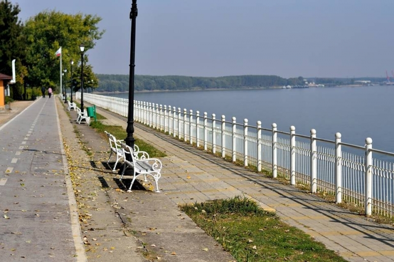 Нивото на Дунав в началото на българския участък на реката