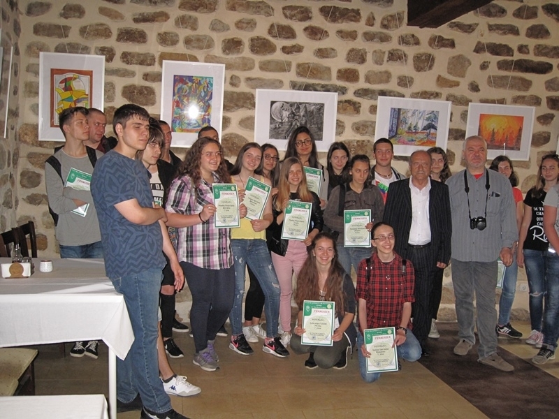 В галерията на Клуба на дейците на културата КДК във