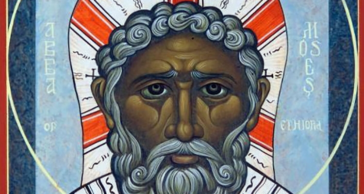 Преподобният Мойсей Мурин отначало бил разбойник а после просиял с