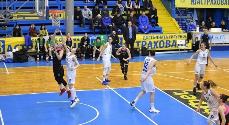 Монтана записа трета поредна победа в Адриатическата лига за жени Българският тим