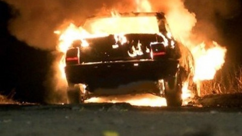 Лек автомобил е горял в Лом съобщиха от пресцентъра на