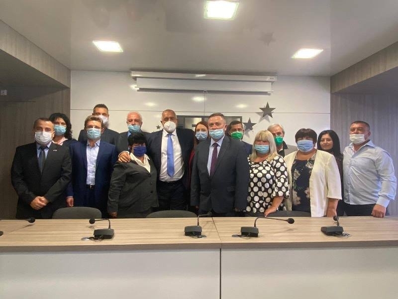 Лидерът на ГЕРБ и министър председател Бойко Борисов проведе среща днес