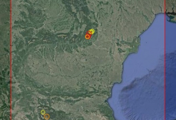 След трусът от 3 5 по скалата на Рихтер разтърсил