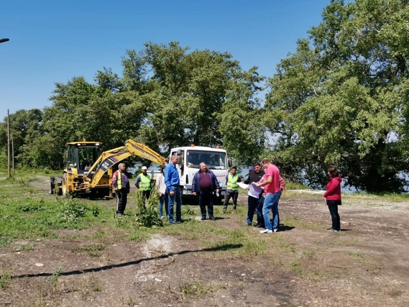Днес 08 05 2020 г беше открита строителна площадка за обект Изграждане