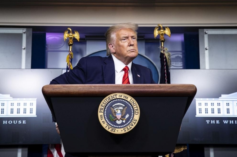 Президентът на САЩ Доналд Тръмп заяви в петък че страната
