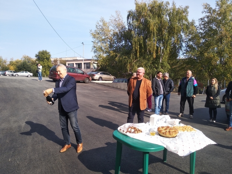 Нов паркинг бе открит в Монтана днес Той се намира