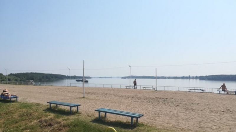 Продължава облагородяването на градския плаж във Видин До момента е