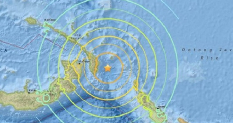 Земетресение с магнитуд от 7 2 по скалата на Рихтер разтърси