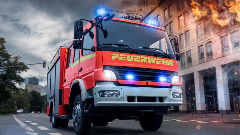 Българин е задържан за палеж на сграда в германския град