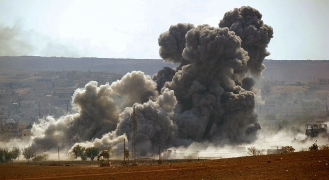 Сирийската армия съобщи че израелски изтребители са атакували с ракети