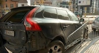 Няколко автомобила се удариха в локалното платно на кръстовището на