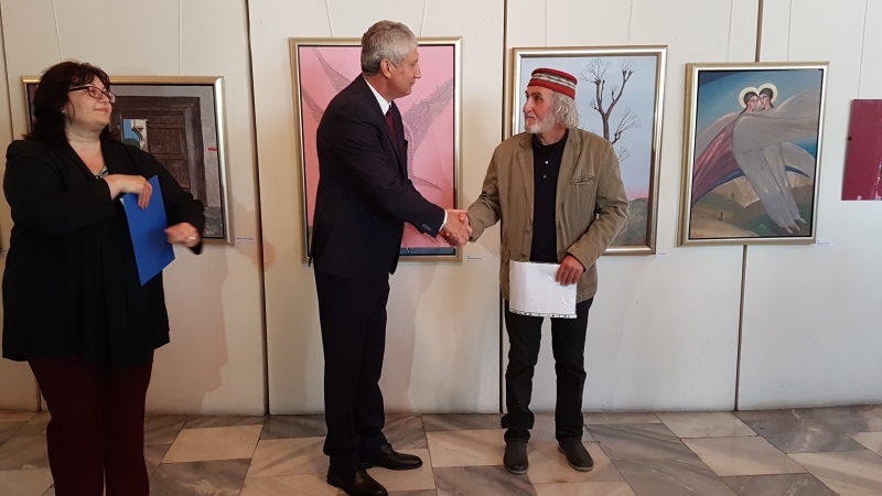 Роденият в Мездра известен художник и почетен гражданин Николай Кучков