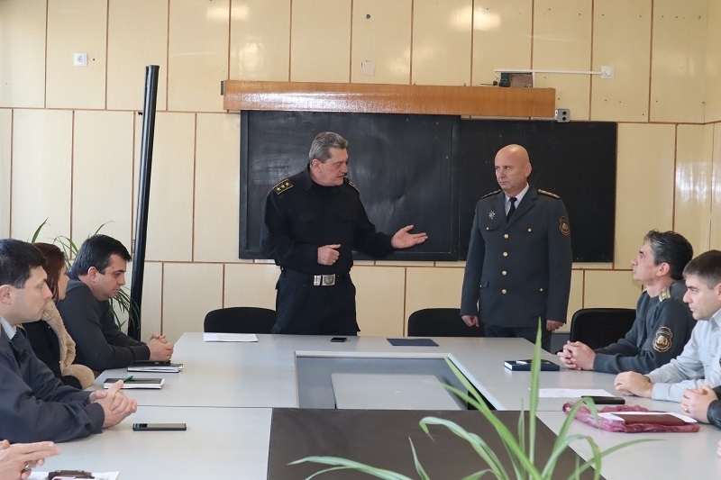 Главен комисар Николай Николов прочете пред състава министерската заповед за