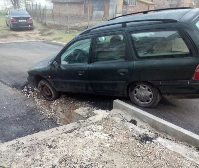 Недовършен нов паркинг стана причина за инцидент в Козлодуй научи