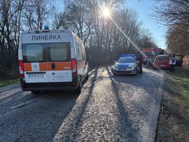 Тежка катастрофа е станала край Враца видя първо репортер на