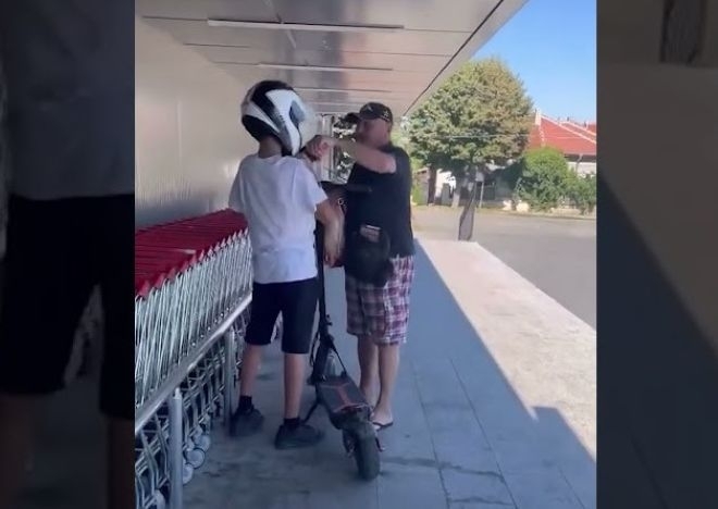 ВИДЕО с бой между 74-годишен мъж и 14-годишно момче взриви социалните мрежи, полицията се самосезира