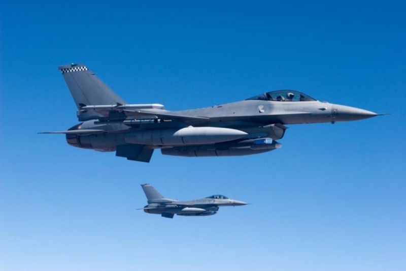 6 американски F-16 от днес охраняват небето ни