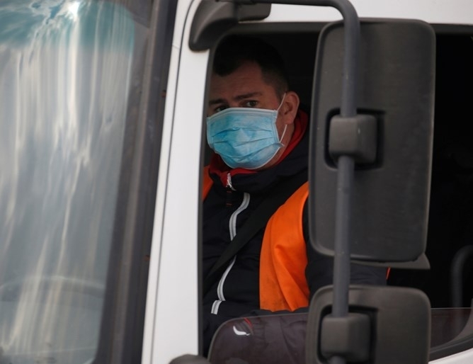13 гръцки шофьора на ТИР ове които бяха блокирани на иракско турската