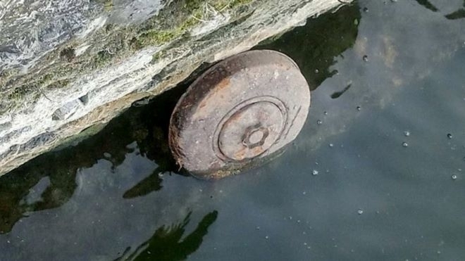 Противотанкова мина е открита вчера по обяд в морето край