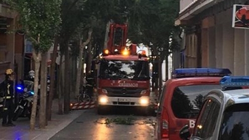 Голям пожар е възникнал в хотел в туристическия център на