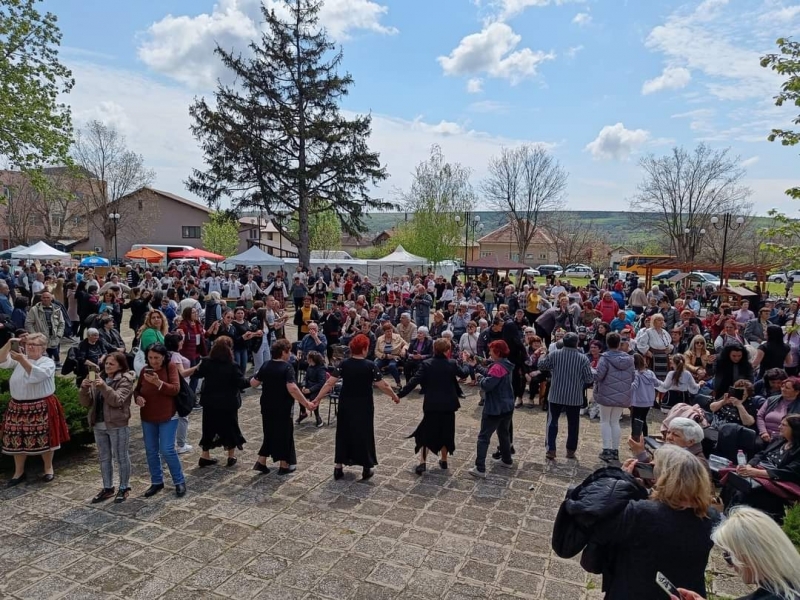 Интервю на Валя Берчева по повод Фестивала на баницата в Крушовица /снимки/