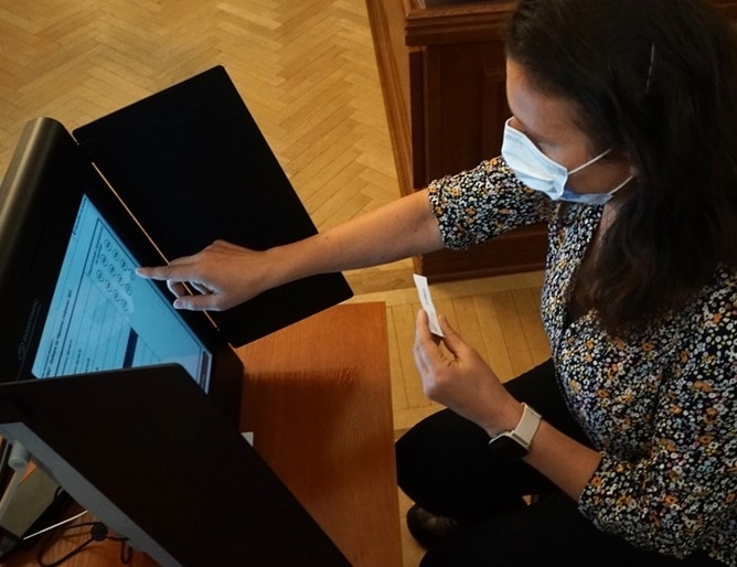 Контролните разписки от машинното гласуване няма да се броят от