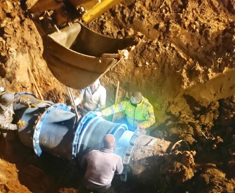 Тази сутрин в 1 45 часа успешно бе отстранена аварията на