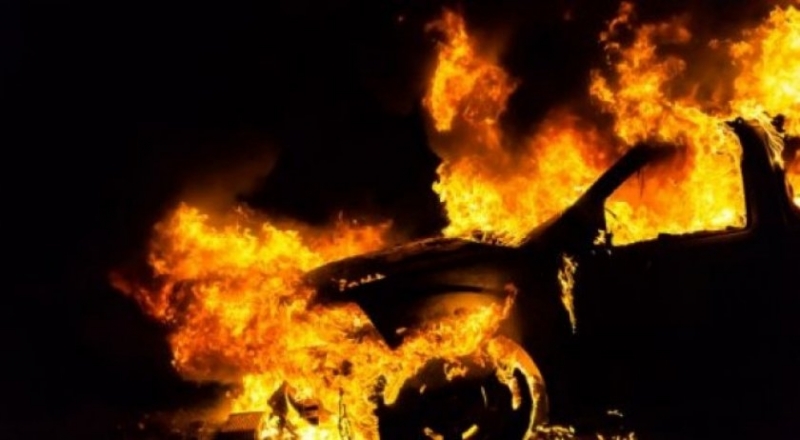 Мъж е починал след запалване на автомобила му край село