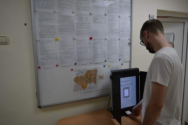 Община Монтана постави машина за гласуване за опит на избирателите  Всеки