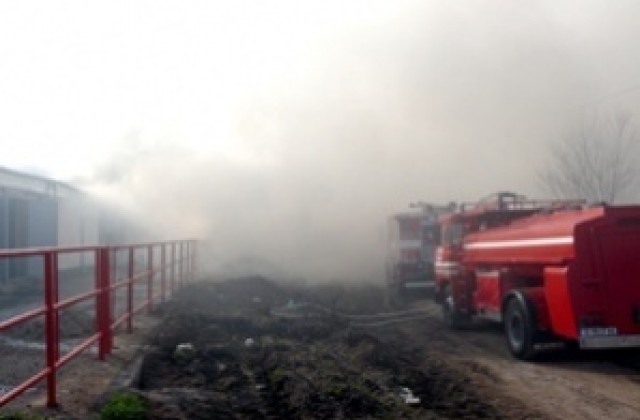 Пожар вилня в свинарник в Монтана предадоха от пресцентъра на