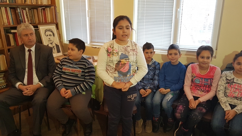 Открит урок за живота и делото на Васил Левски изнесоха