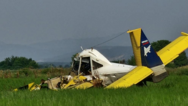 Прокуратурата разследва инцидента със загиналия пилот край Раднево При управление