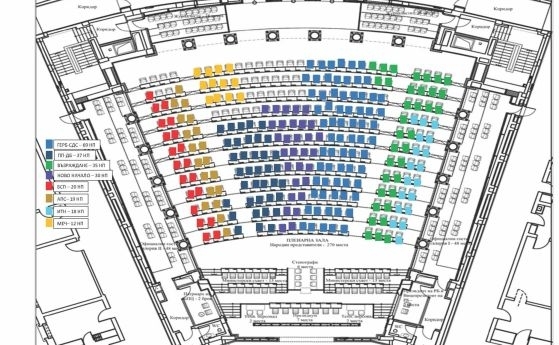 Броени дни преди първото заседание на 51 вия парламент местата на