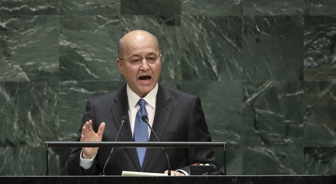 Иракският президент Бархан Салех е хвърлил оставка предаде РИА Новости