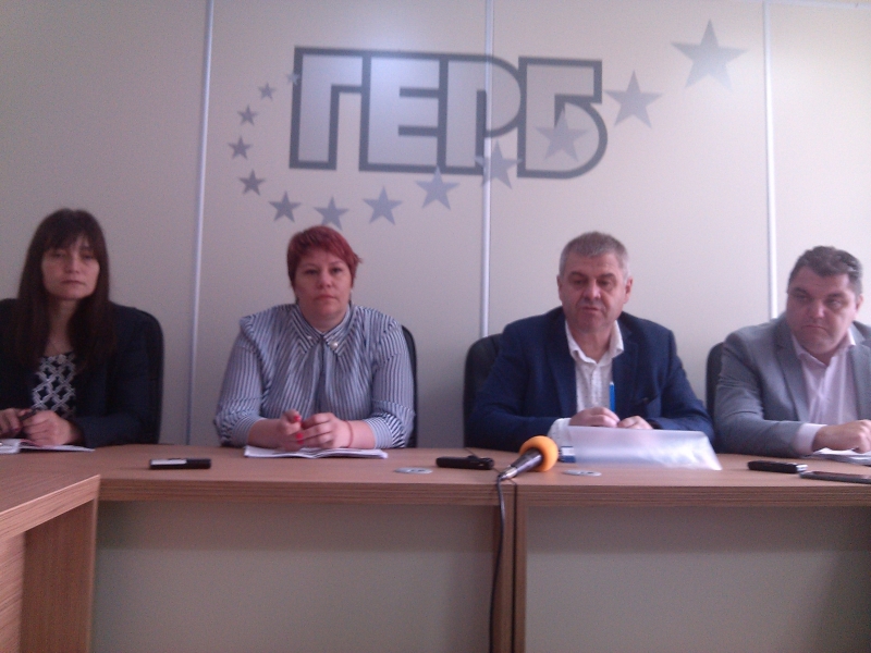 Подкрепата за ГЕРБ в област Монтана на европейските избори ни