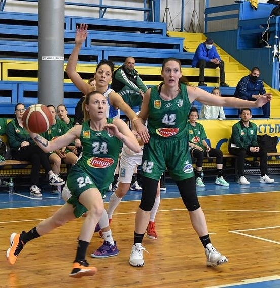 Баскетболистките на Монтана започнаха с фалстарт финалните плейофи за шампионската