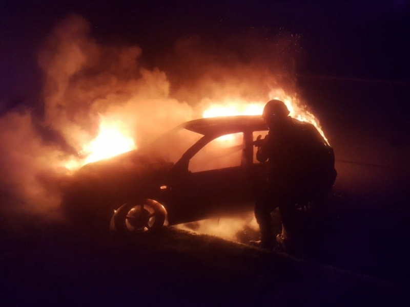Стана ясно чия е изгорялата кола в белослатинското село Галиче.