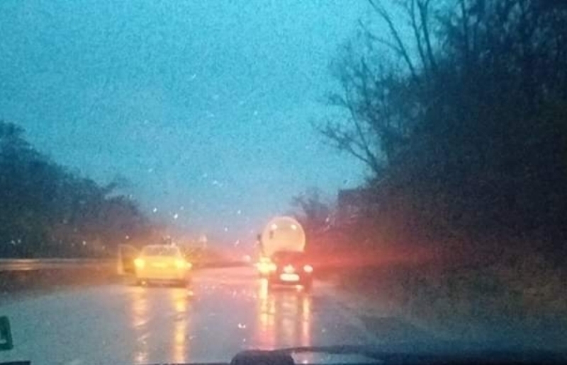 Зрелищна катастрофа е станала на международния път Е 79 между