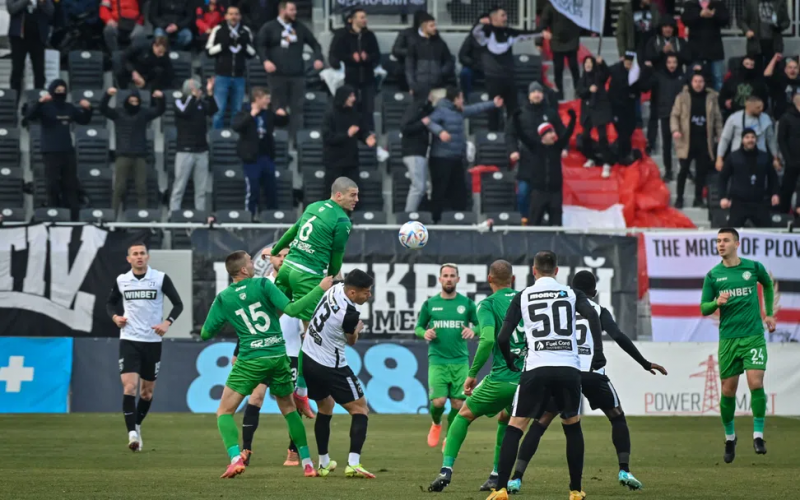 Локомотив Пловдив и Ботев Враца завършиха наравно при резултат 0 0