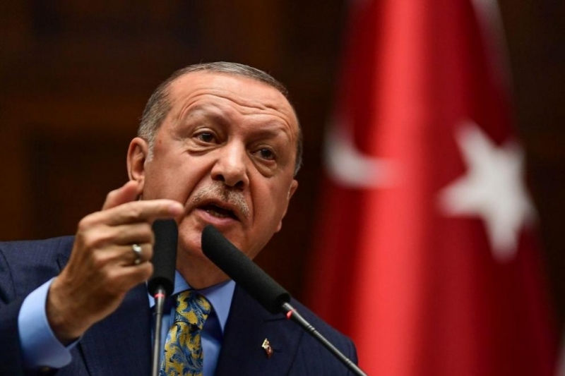 Президентът на Турция Реджеп Таийп Ердоган заплаши с военна намеса
