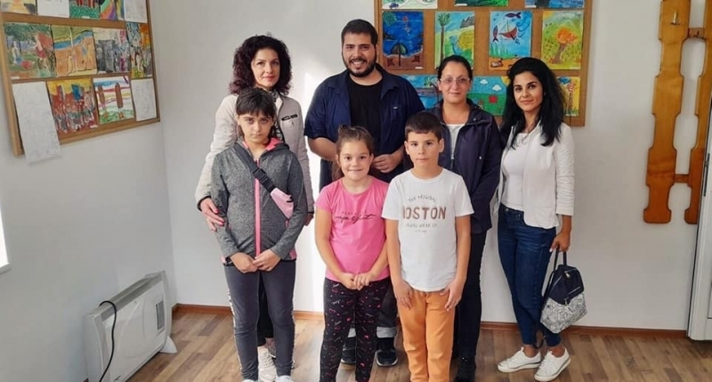 Изложба на лятната школа по рисуване организирана от община Берковица